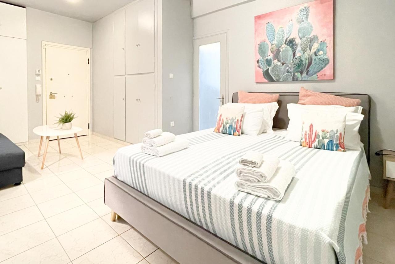 Cute 1Br Apt With Balcony In The Heart Of The City Athen Eksteriør billede
